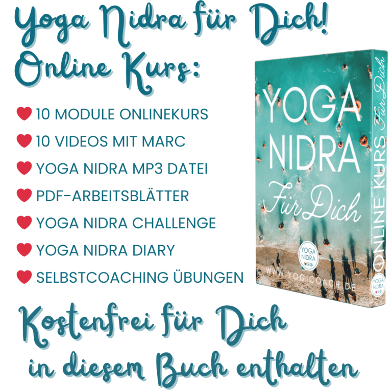 Inhalte des Online Kurs zum Yoga Nidra Buch für Dich