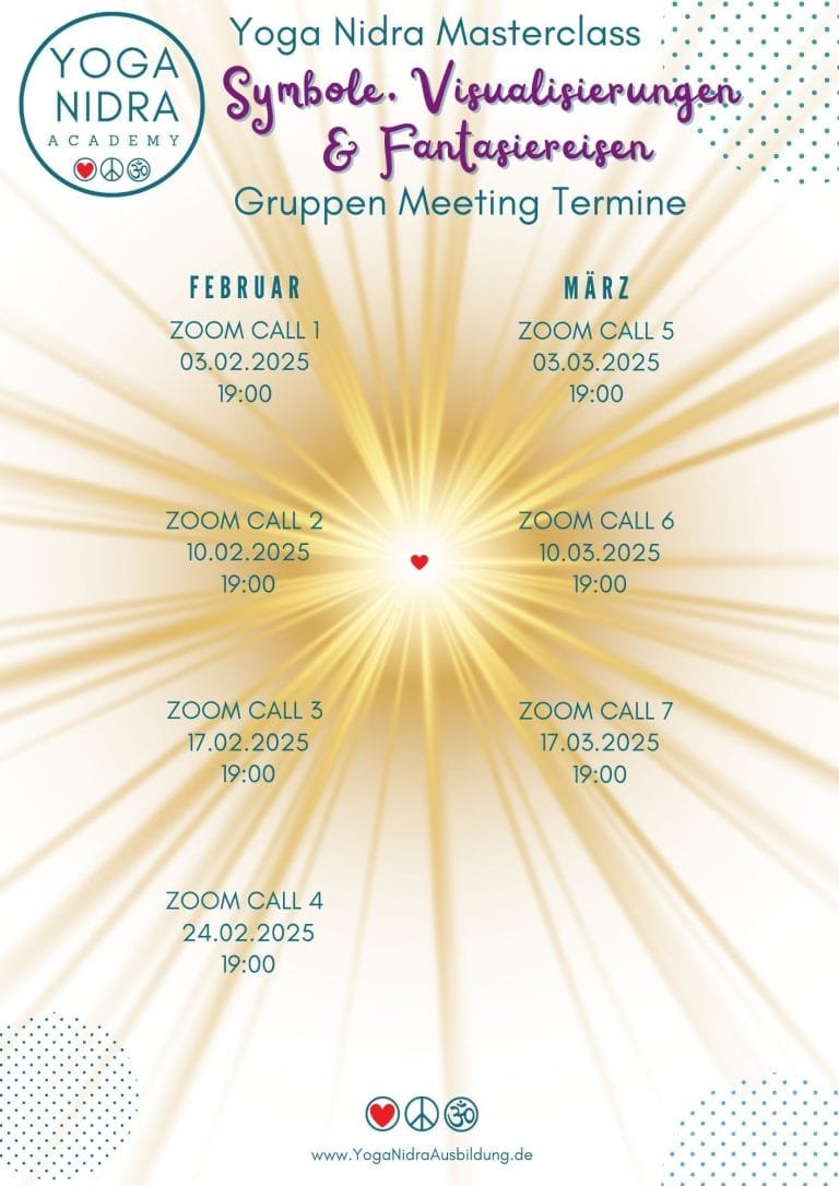Yoga Nidra Masterclass Visualisierungen und Fantasiereisen mit YogiCoach Marc Fenner