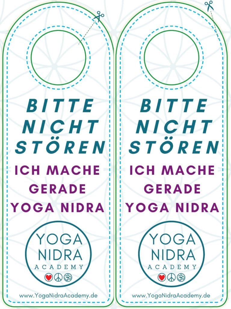 Yoga Nidra Türhänger